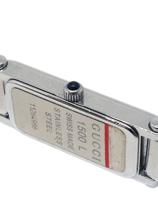 Gucci 1500L Quartz Watch SS 196582 main image 10